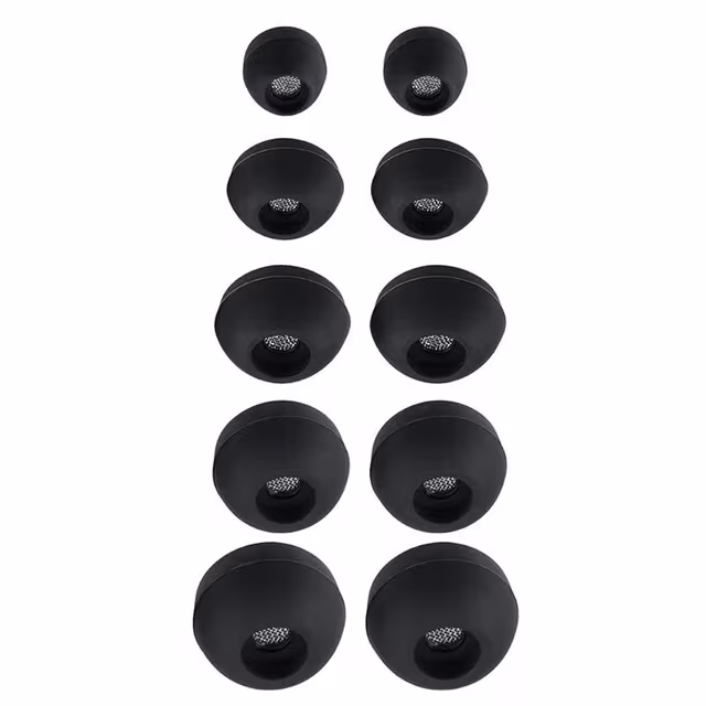 Øreputer 10-pak Sennheiser IE80 - Svart