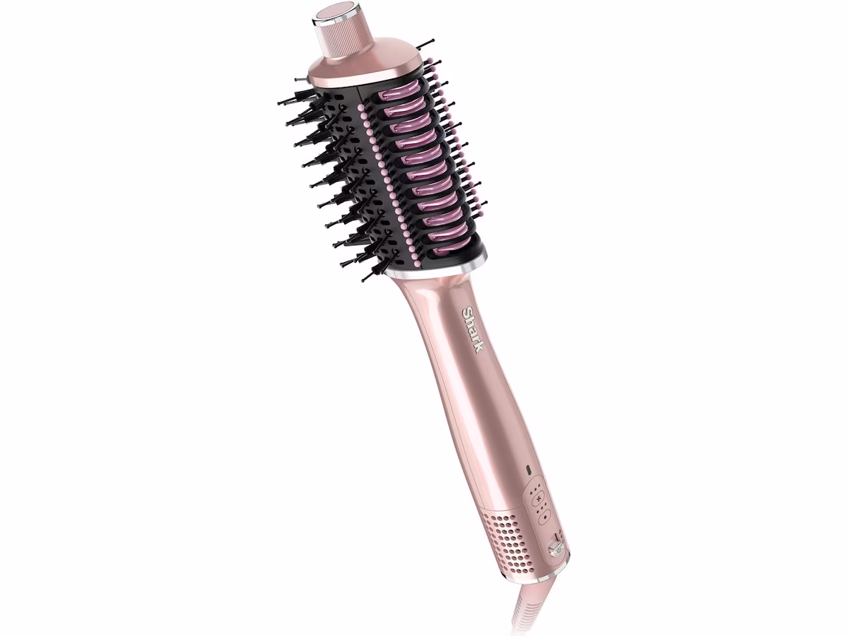 Shark HT302EUPK Glossi 2-i-1 varmebehandler & hårglatter (Pink)