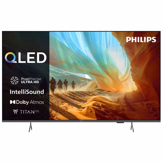Philips 75" PQS7801 4K QLED Smart TV (2026)