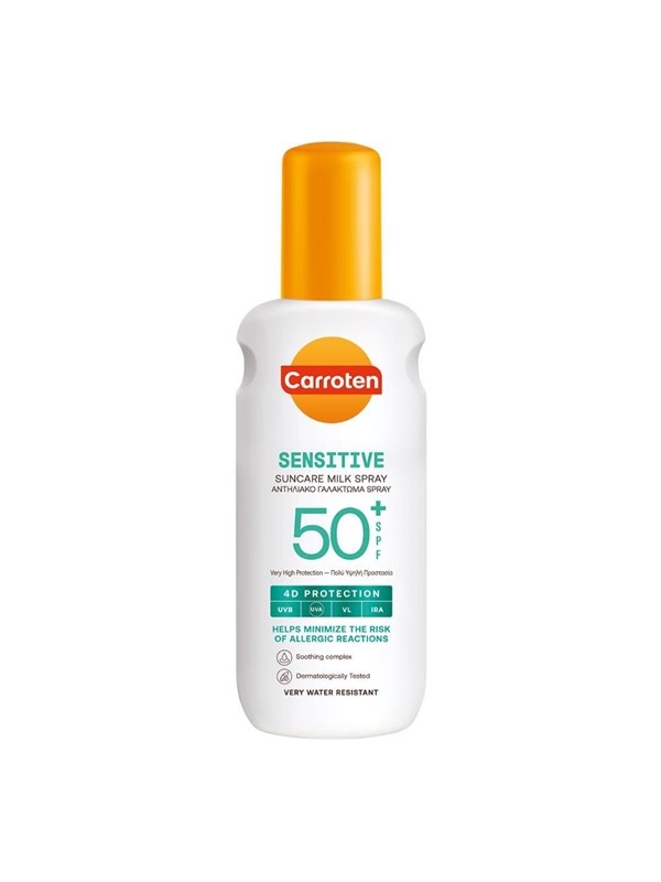 Carroten Sensitive Milk Spray SPF 50+ - 200 ml