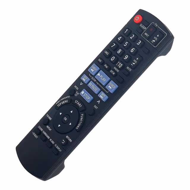 Fjern kontroll utskiftning for N2QAYB000514 for Panasonic Audio Player