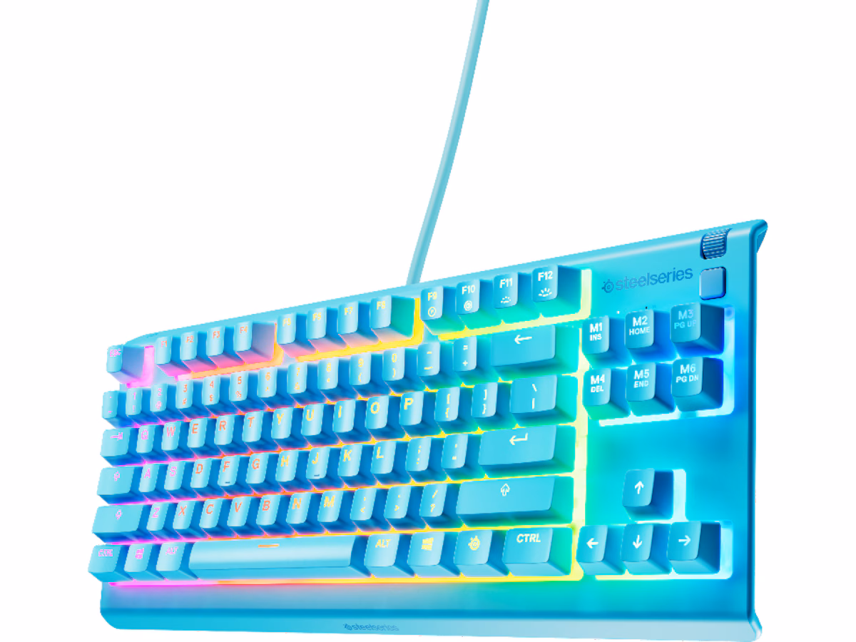 SteelSeries Apex 3 TKL gamingtastatur (aqua)