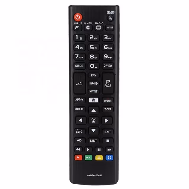TV fjernkontroll Erstatning for AKB74475481 For LG TV