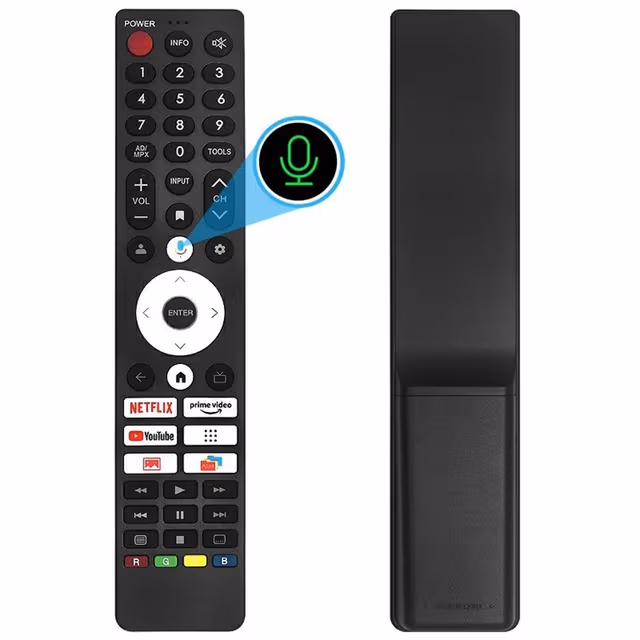TV-fjernkontroll erstatning for GB422WJSA for Sharp TV-stemmefunksjon