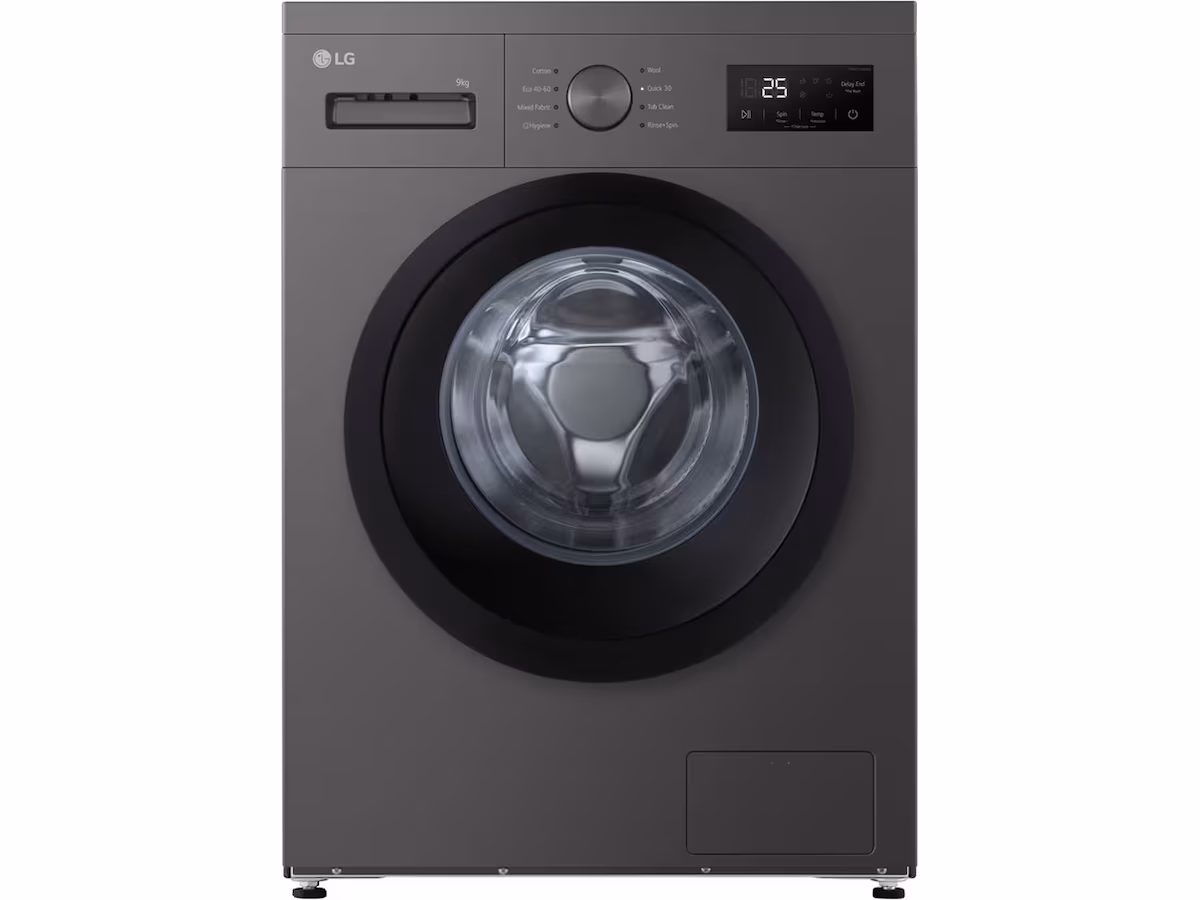 LG F4A1009NDK Vaskemaskin (Dark silver)