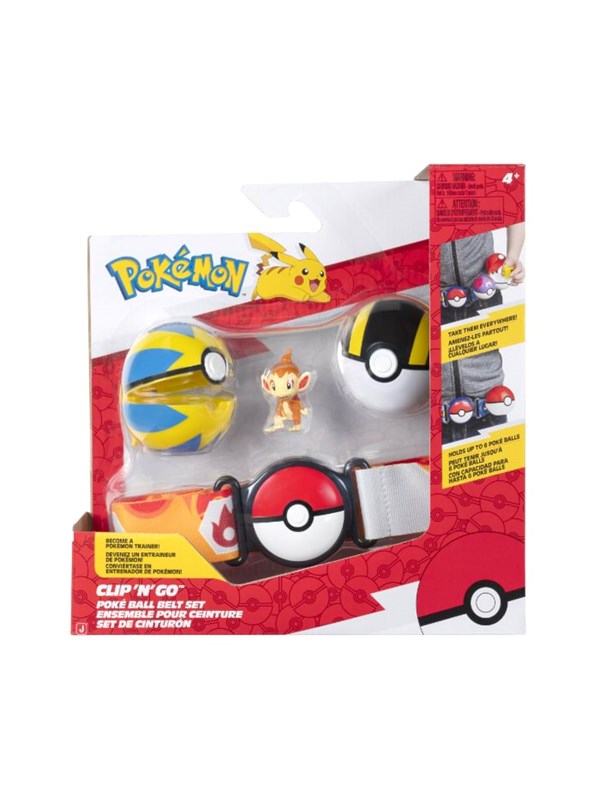 Pokemon CLIP N GO BELT SET CHIMCHAR