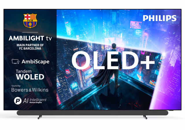 Philips 65" OLED911 4K OLED Ambilight Smart TV (2026)