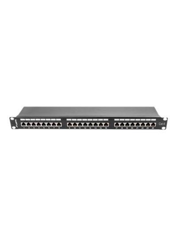 Lanberg PPS6-1024-B - patch panel - 1U - 19"