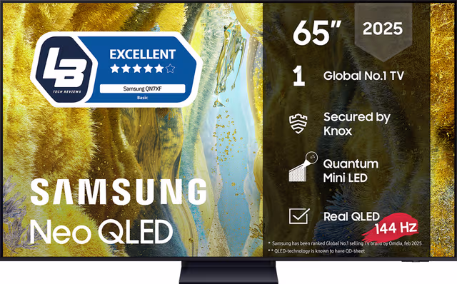 Samsung 65” QN77F Neo QLED 4K Edge MiniLED Smart TV (2025)