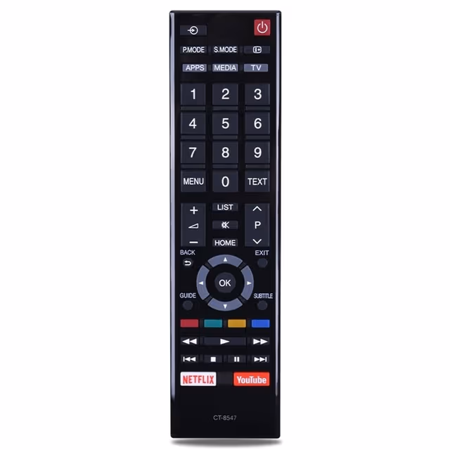 Fjernkontrollerstatning for CT-8547 For Toshiba TV