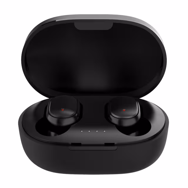 A6S PRO TWS Trådløse Hodetelefoner HiFi Lyd Støydempende Bluetooth In-Ear - Svart