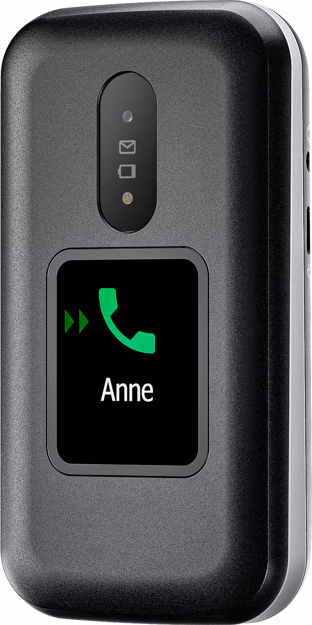 Doro 2881 mobiltelefon (sort)