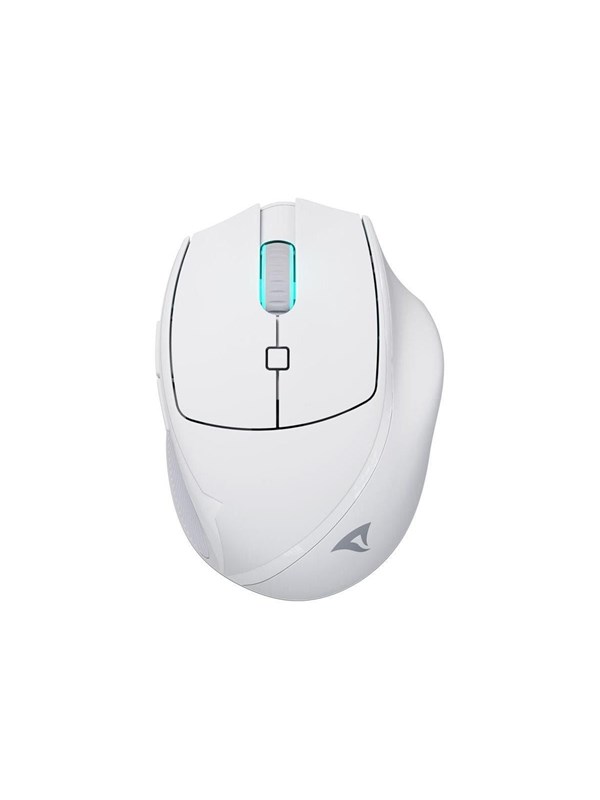 Sharkoon OfficePal M25W - mouse - 2.4 GHz USB - white - Mus - Optisk - 6 - Hvit