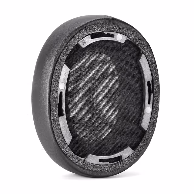 Svarte erstatningsøreputer for Audio-Technica ATH-SR50BT (2-pakning)