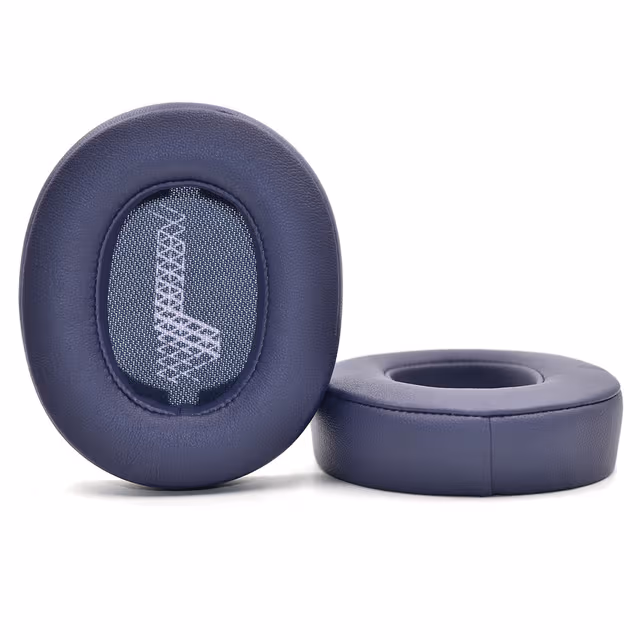 Erstatningsøreputer for JBL LIVE500BTNC-hodetelefoner (2-pack, blå)