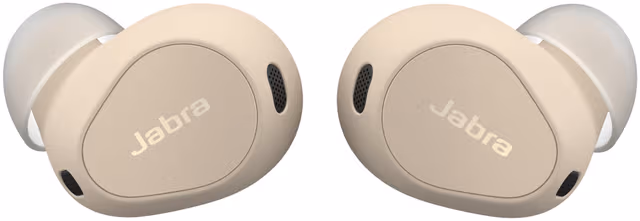 Jabra Elite 10 helt trådløse in-ear hodetelefoner (krem)