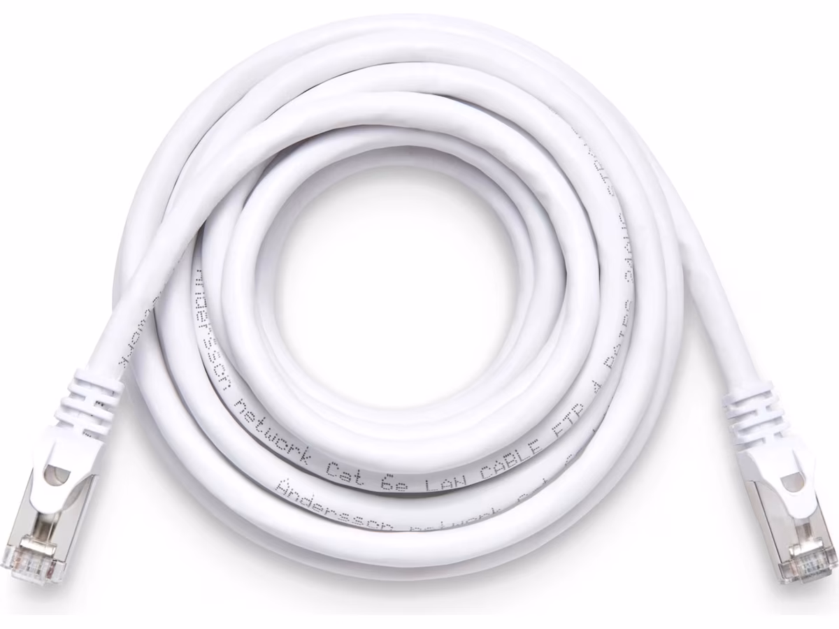 Andersson Nettverkskabel Cat6a 3m (hvit)