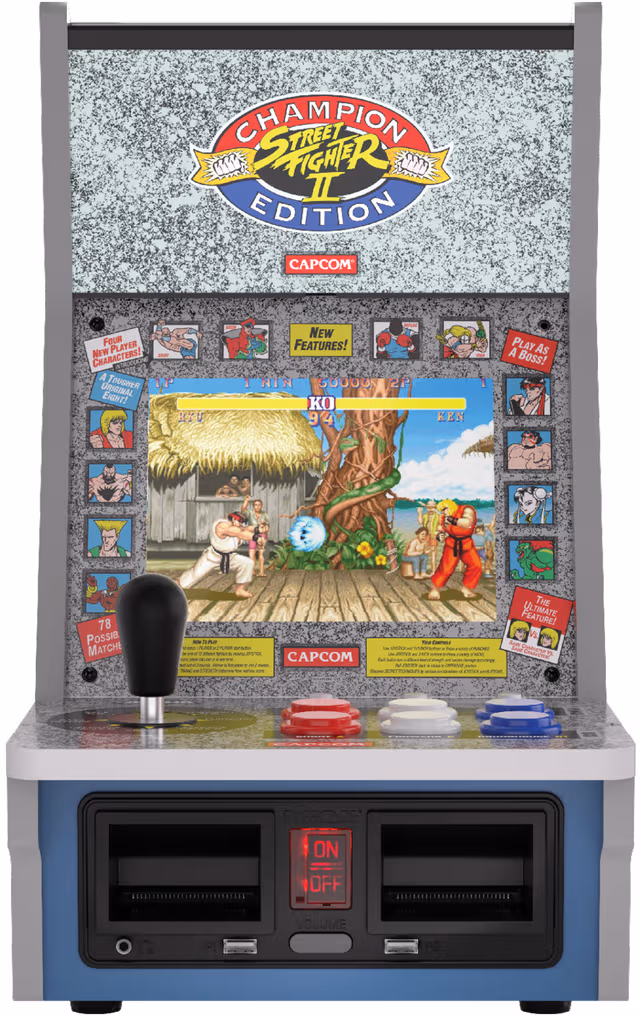 Evercade Arcade Alpha Street Fighter Edition arkademaskin