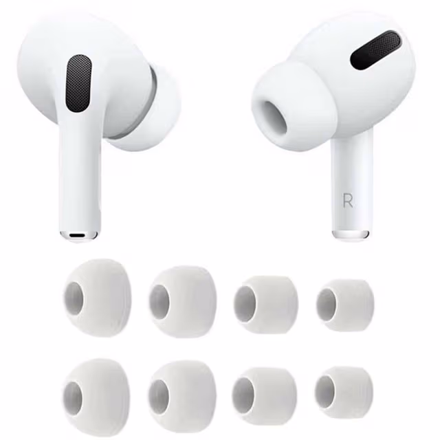 Øreputer 8-pak AirPods Pro 2 - Hvit