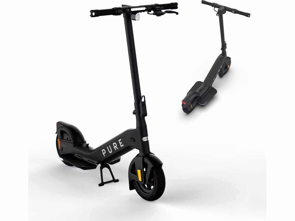 Pure Advance NO/DK Elscooter (sort)