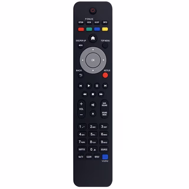 Fjernkontroll erstatning for NC201 For Philips Blu-Ray DVD Home Theater System