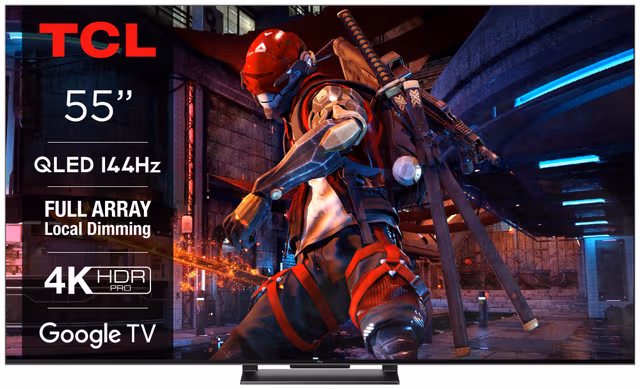 TCL 55" QLED870 4K Smart TV (2023)