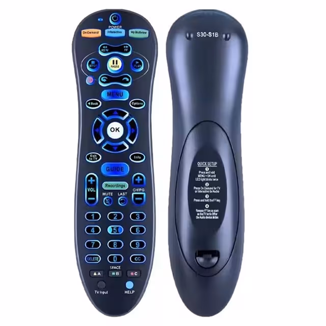 Fjernkontroll Utskiftning for S30-S1B for U-Verse set-top-boks LCD-TV infrarød