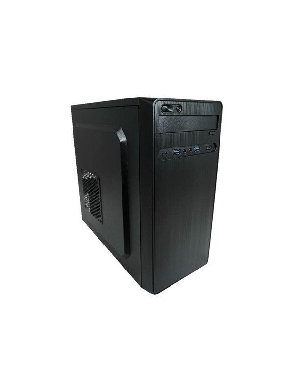 LC Power 2017MB - micro ATX - Kabinett - Tower - Svart