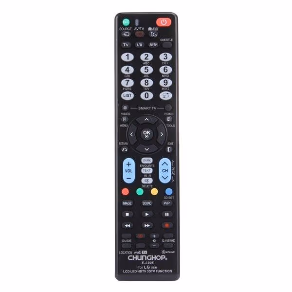 Universell fjernkontroll for LG TV - kompatibel med LED, LCD, HDTV og 3DTV