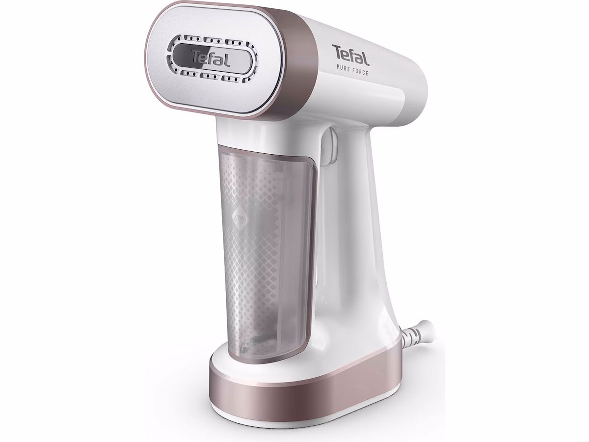 Tefal Pure Force 2in1 DT8720E0 1800 W (White & Pink)