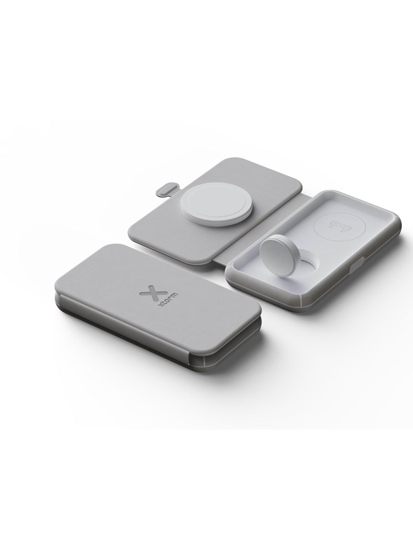 Xtorm Foldable Wireless Travel Charger 3in1 15W White
