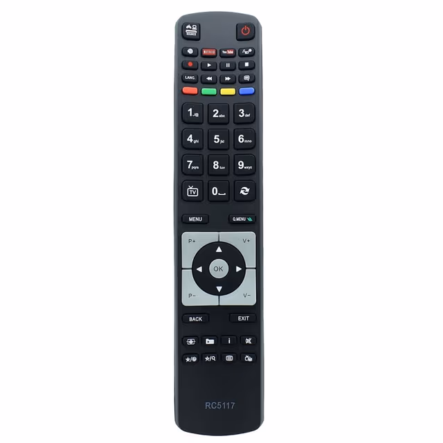 Erstatning av fjernkontroll for RC5117 For Hitachi TV