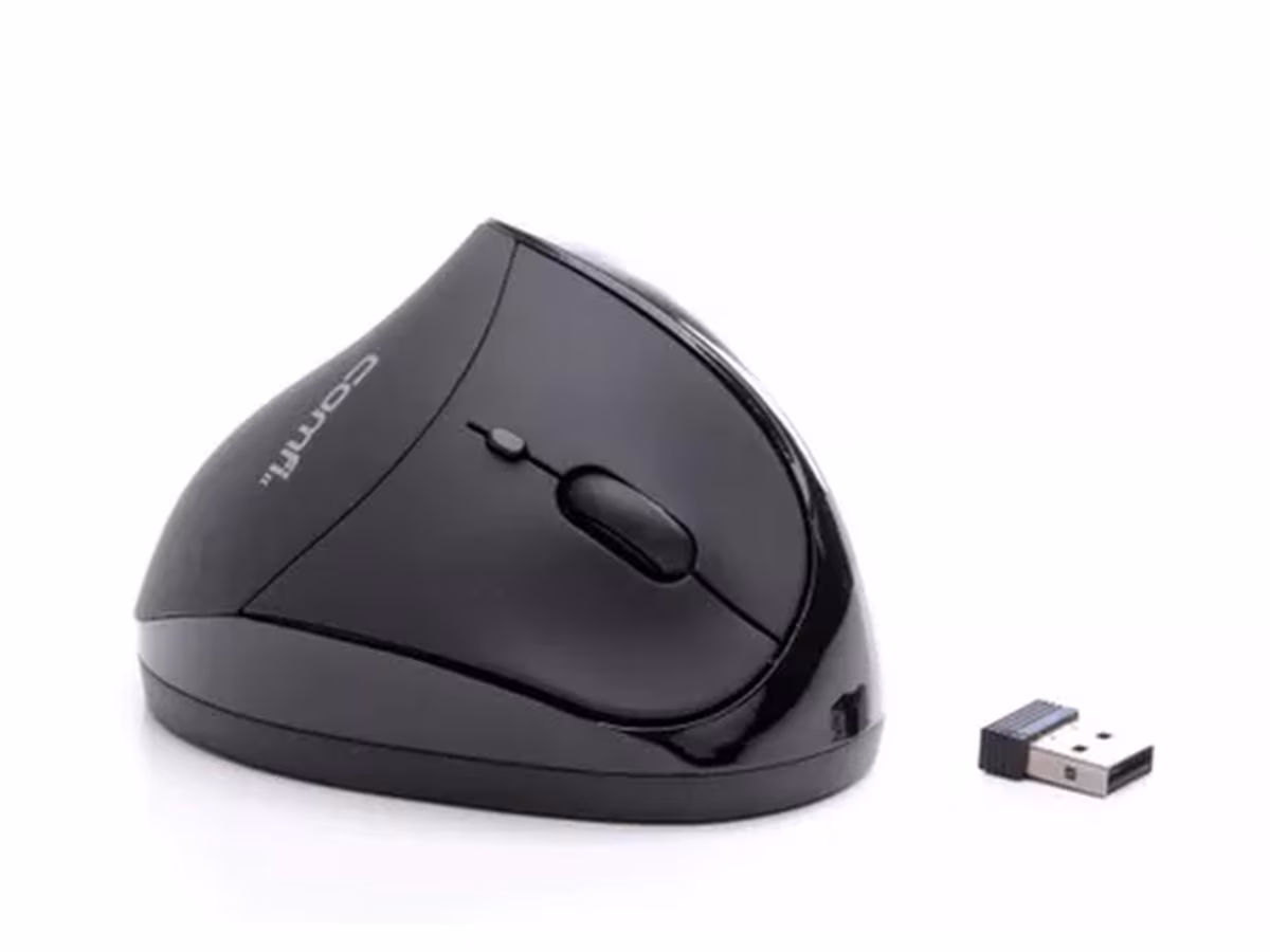 KENSON Vertical Mouse Comfi 2 trådløs mus (sort)