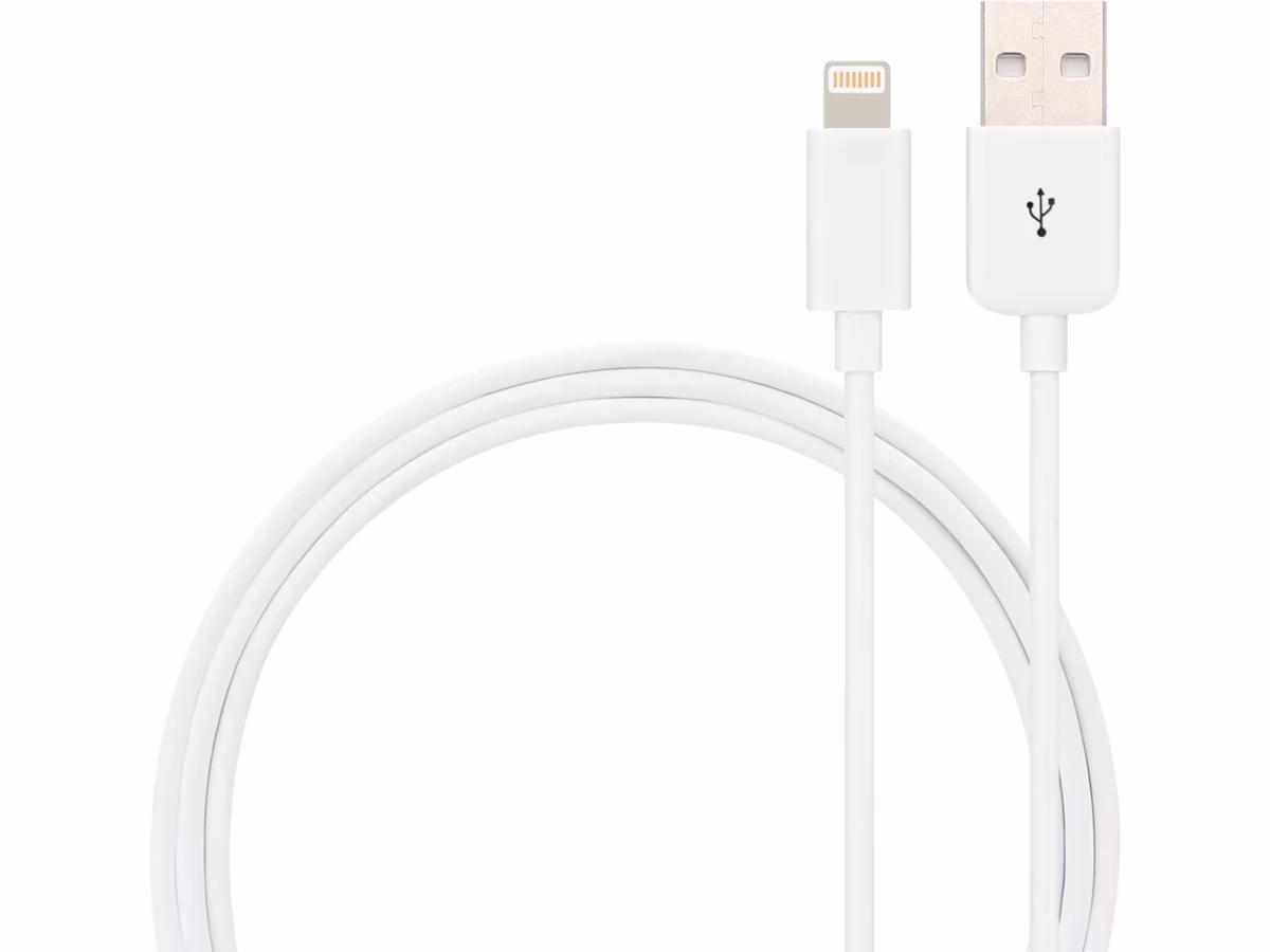 Andersson Lightning til USB-A kabel 1m (hvit)