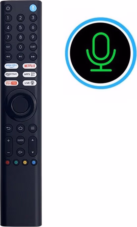 Fjernkontroll Erstatning for 163K1K1000096A Xiaomi TV Stemmefunksjon