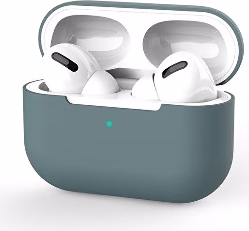 Beskyttelsesveske i silikon for Apple Airpods Pro, Grønn