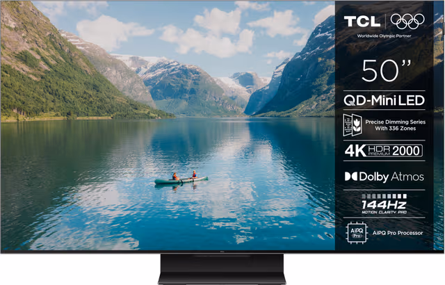 TCL 50" MQLED85K 4K MINI-LED TV (2025)