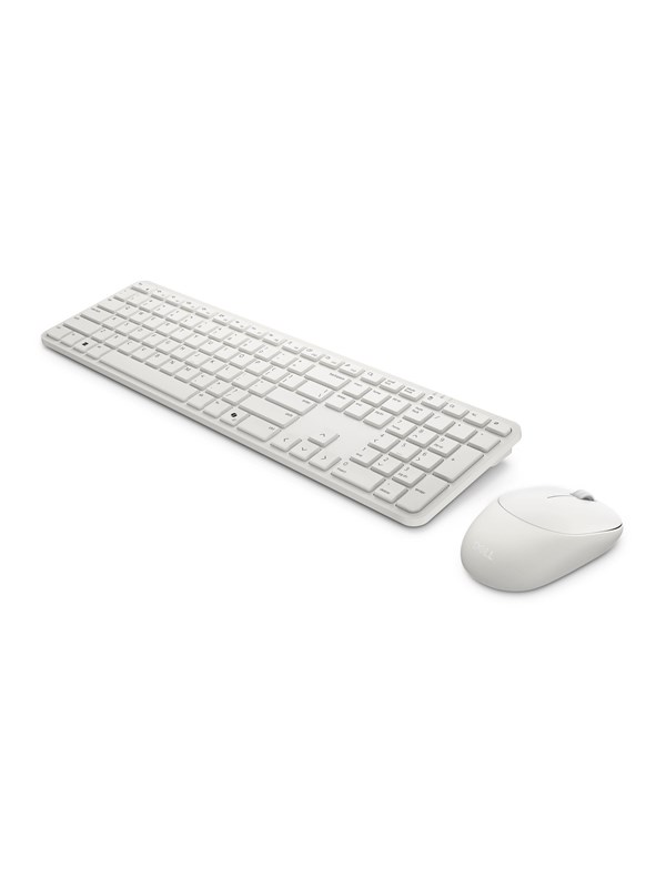 Dell Pro 5 KM526 - keyboard and mouse set - QWERTY - US International - light ash Input Device - Tastatur & Mussett - Universal - Hvit