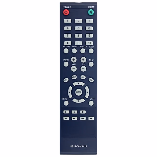 TV-fjernkontroll erstatning for NS-RC6NA-14 for Insignia TV