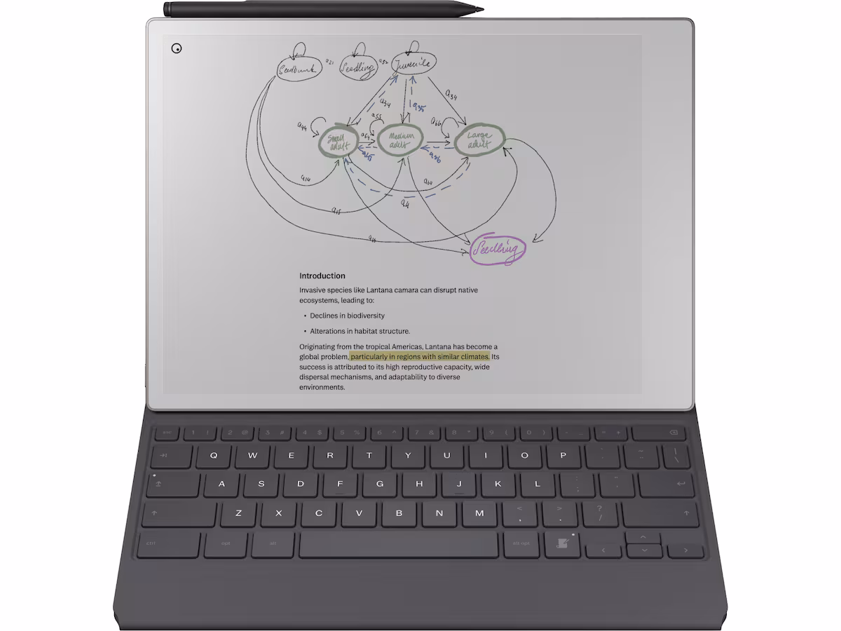 reMarkable Paper Pro Type Folio tastaturdeksel (basalt)