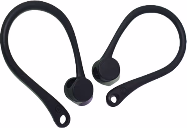 Silikon ørekroker til Apple AirPods 1/2/Pro Sort