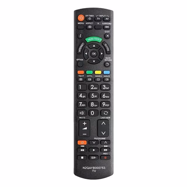Fjernkontrollerstatning for N2QAYB000753 For Panasonic TV