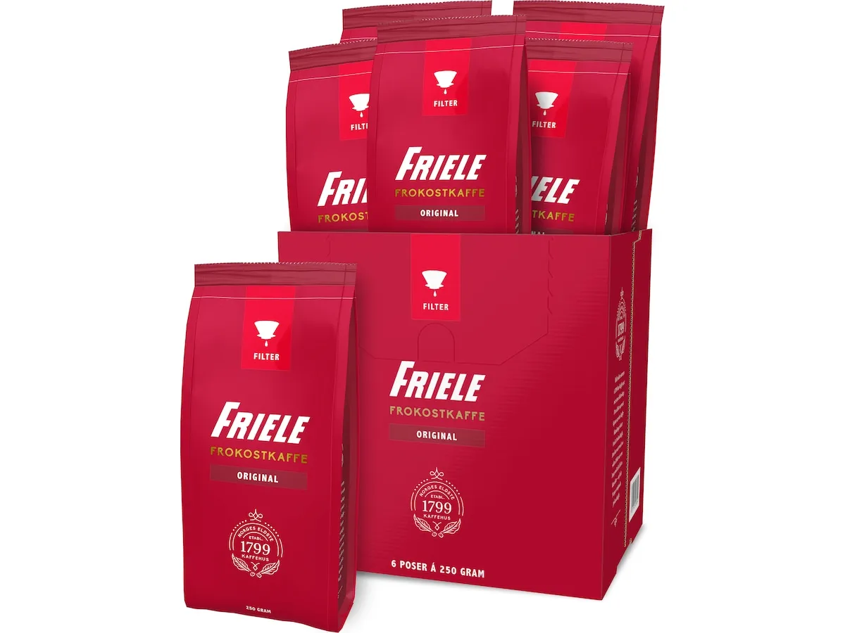 Friele Frokostkaffe Original 250 g x 6