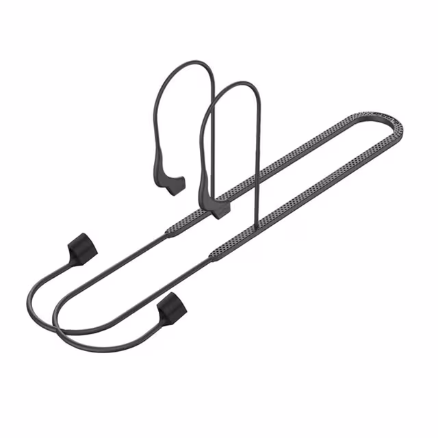 Silikonsnor med brillefeste Airpods Pro - Svart