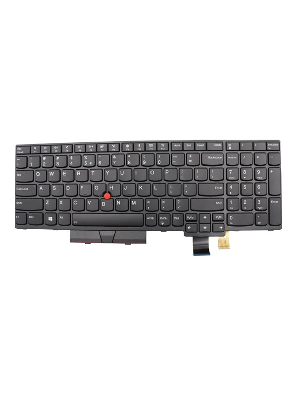 Lenovo Chicony - Bærbart tastatur - til utskifting - Universal - Svart