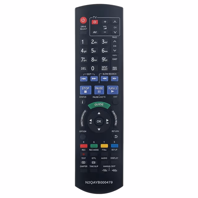 Fjernkontroll Erstatning for N2QAYB000479 for Panasonic DVD