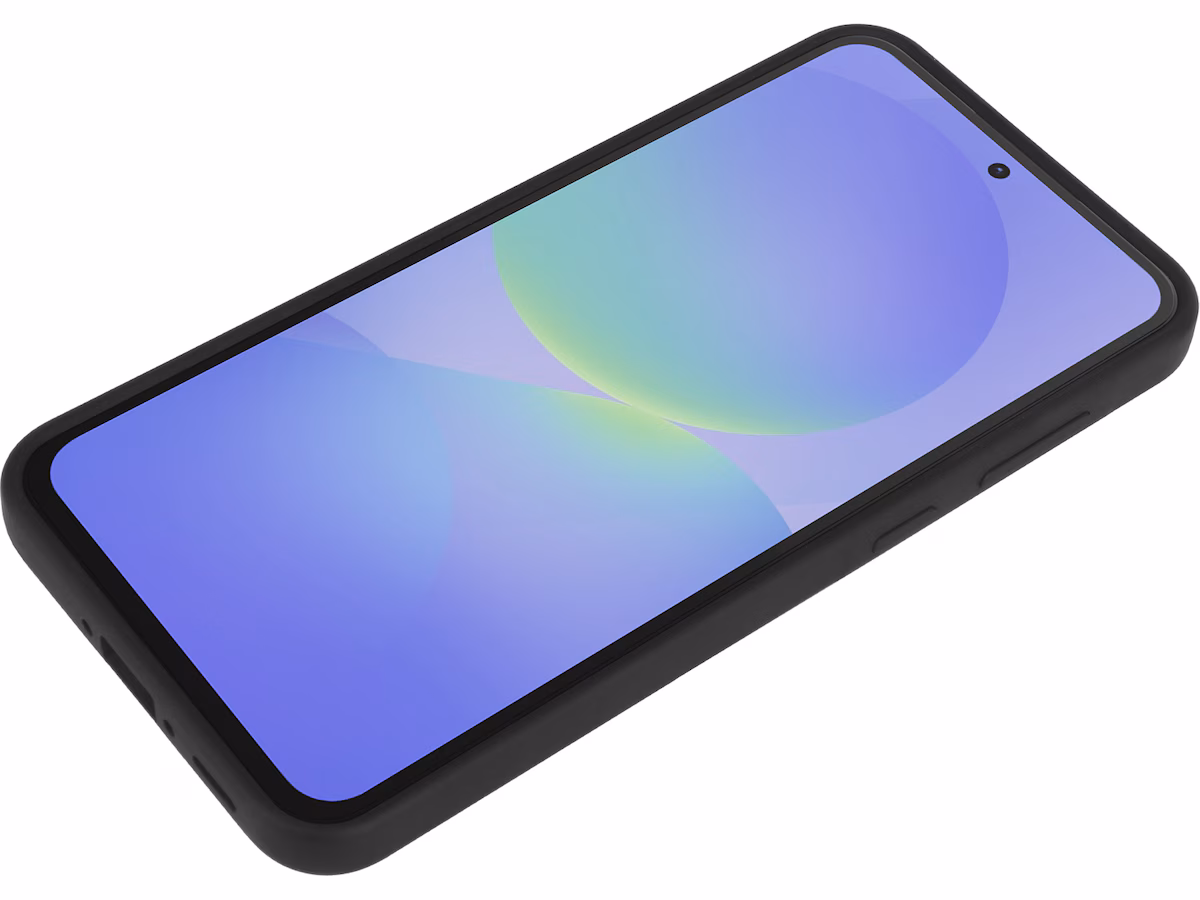 iiglo Galaxy A36 Silikondeksel (sort)