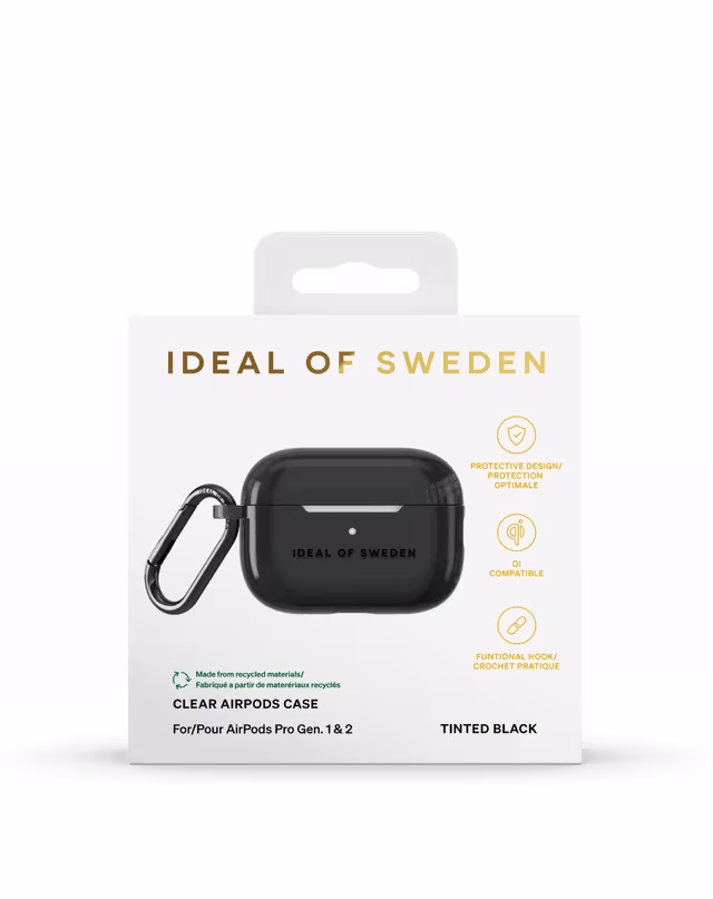 Clear AirPods Case PRO 1/2 Tinted Black