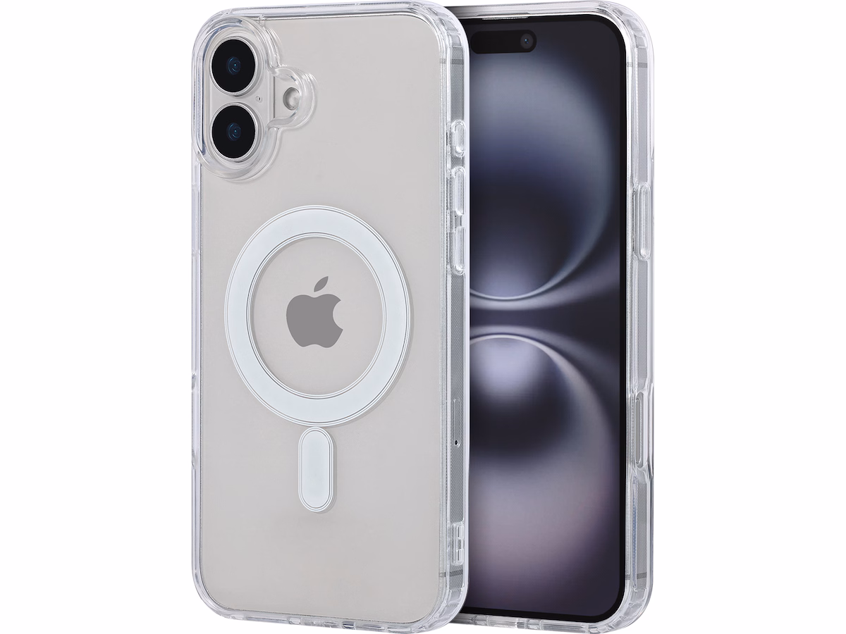 iiglo iPhone 16 Plus Magnetic Clear Case (gjennomsiktig)