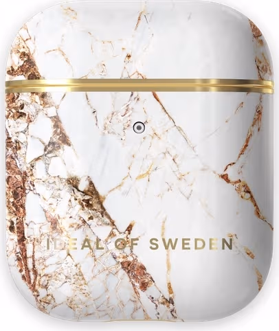 Printed AirPods Case Carrara Gold